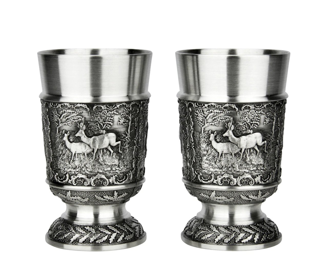 Hunter Pewter Shot Cup 1 Oz | Set Of 2 - Image 4
