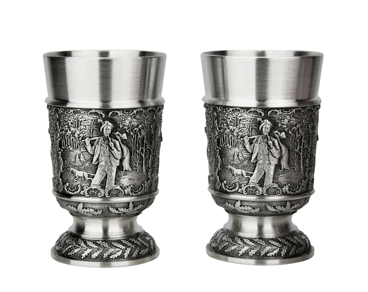 Hunter Pewter Shot Cup 1 Oz | Set Of 2 - Image 3