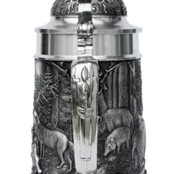 Hunters Pewter Beer Stein -Deals Steinking Store Hunters Pewter Beer Stein DN8675SZ Back SM 13718.1398609426