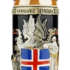 Iceland Coat Of Arms Beer Stein