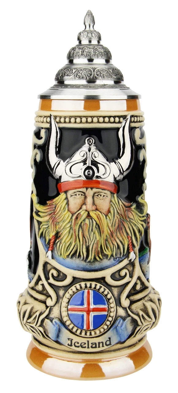 Iceland Viking Beer Stein 3 Iceland Viking Beer Stein