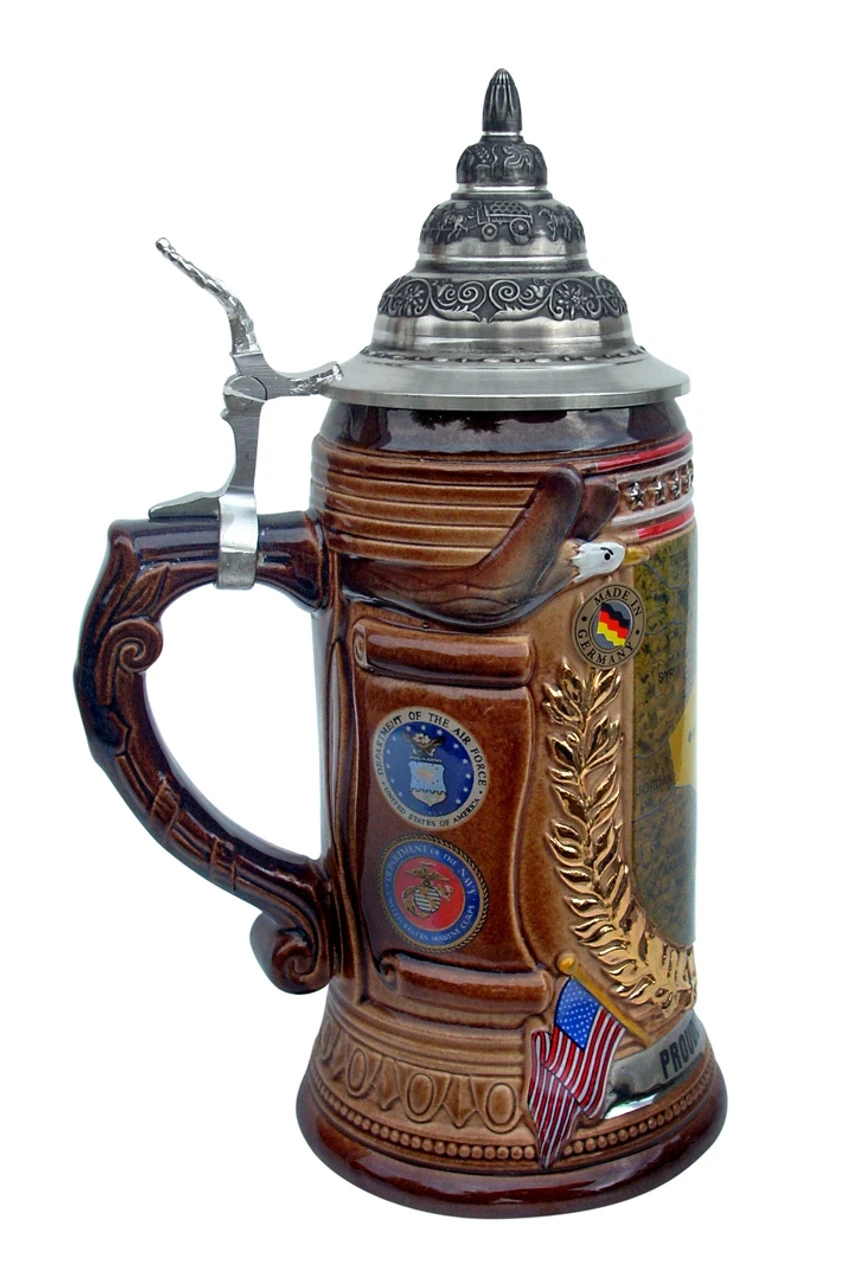 Iraq Commemorative Beer Stein 5 Iraq Commemorative Beer Stein - Image 3