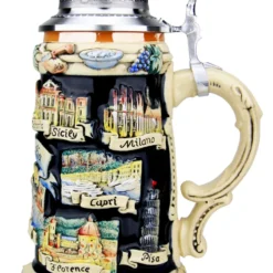 Italy Panorama Beer Stein 9 Italy Panorama Beer Stein -Deals Steinking Store Italy Panorama Beer Stein K309I RS SM 79099.1511751875