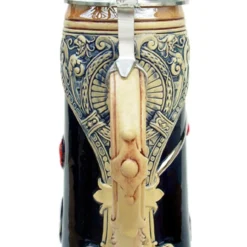King Limitaet 2011 | King Barbarossa Handpainted Beer Stein -Deals Steinking Store King Barbarossa Limitat 2011 Beer Stein K2041B Back SM 23147.1395936275