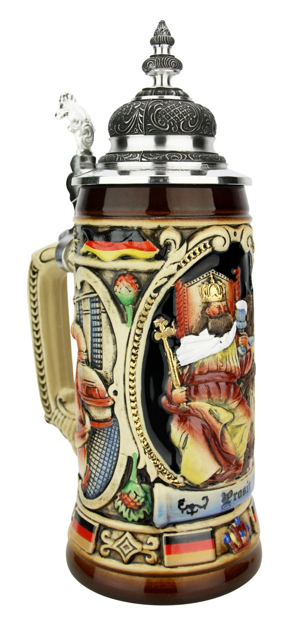King Gambrinus Brewers Prosit Beer Stein 7 King Gambrinus Brewers Prosit Beer Stein - Image 5