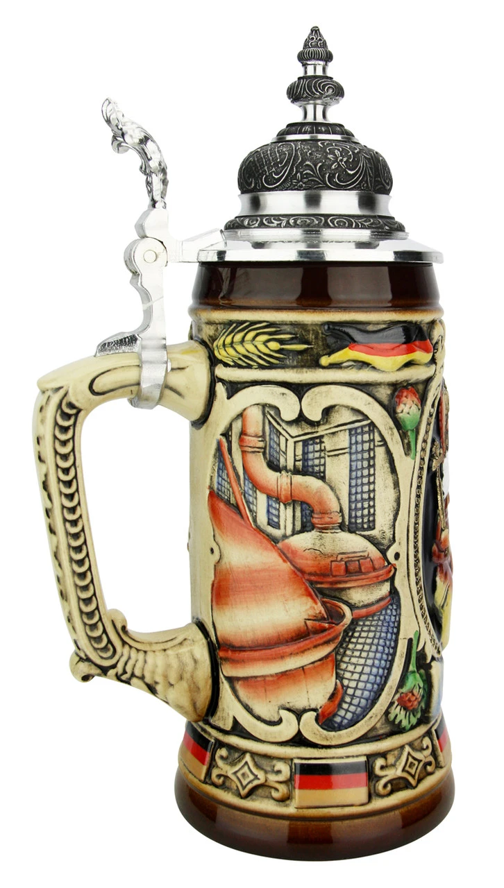 King Gambrinus Brewers Prosit Beer Stein 4 King Gambrinus Brewers Prosit Beer Stein - Image 2