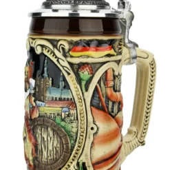 King Gambrinus Brewers Prosit Beer Stein 9 King Gambrinus Brewers Prosit Beer Stein -Deals Steinking Store King Gambrinus Prosit Beer Stein K358F RA SM 76013.1605806134