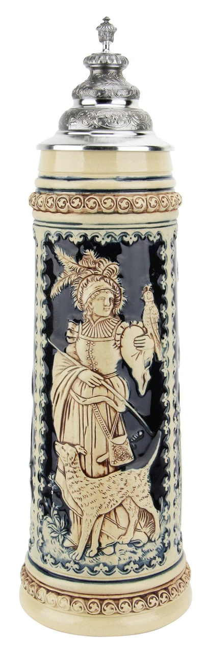 King Limitaet 2004 | Goddess Of Hunters Antique Style Beer Stein