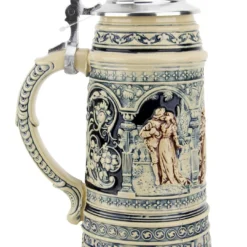 King Limitaet 2005 | Lovers Tryst Antique Style Beer Stein 15 King Limitaet 2005 | Lovers Tryst Antique Style Beer Stein -Deals Steinking Store King Limitaet 2005 German Romance Antique Style Beer Stein K2035E LS SM 59864.1463176186