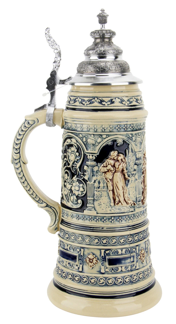 King Limitaet 2005 | Lovers Tryst Antique Style Beer Stein 9 King Limitaet 2005 | Lovers Tryst Antique Style Beer Stein - Image 7