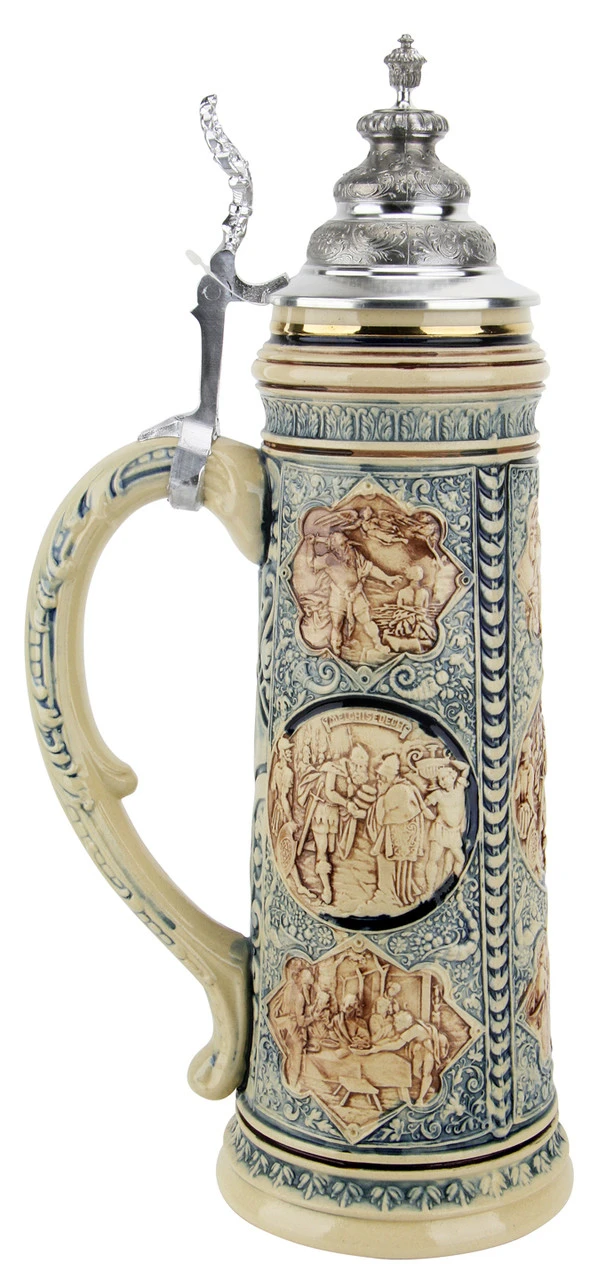King Limitaet 2008 | Old Testament Antique Style Beer Stein - Image 3