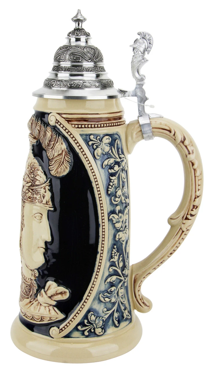 King Limitaet 2009 | Peter Duemler Minerva Antique Style Beer Stein 8 King Limitaet 2009 | Peter Duemler Minerva Antique Style Beer Stein - Image 6