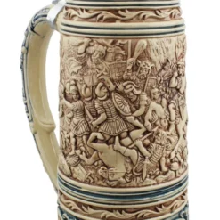 King Limitaet 2016 | Battle Of Teutoburg Forest Antique Style Beer Stein Brown