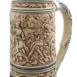 King Limitaet 2016 | Battle Of Teutoburg Forest Antique Style Beer Stein Brown -Deals Steinking Store King Limitaet 2016 Battle of Teutoburg Forest Antique Style Beer Stein K2046E RA SM 25751.1458848510