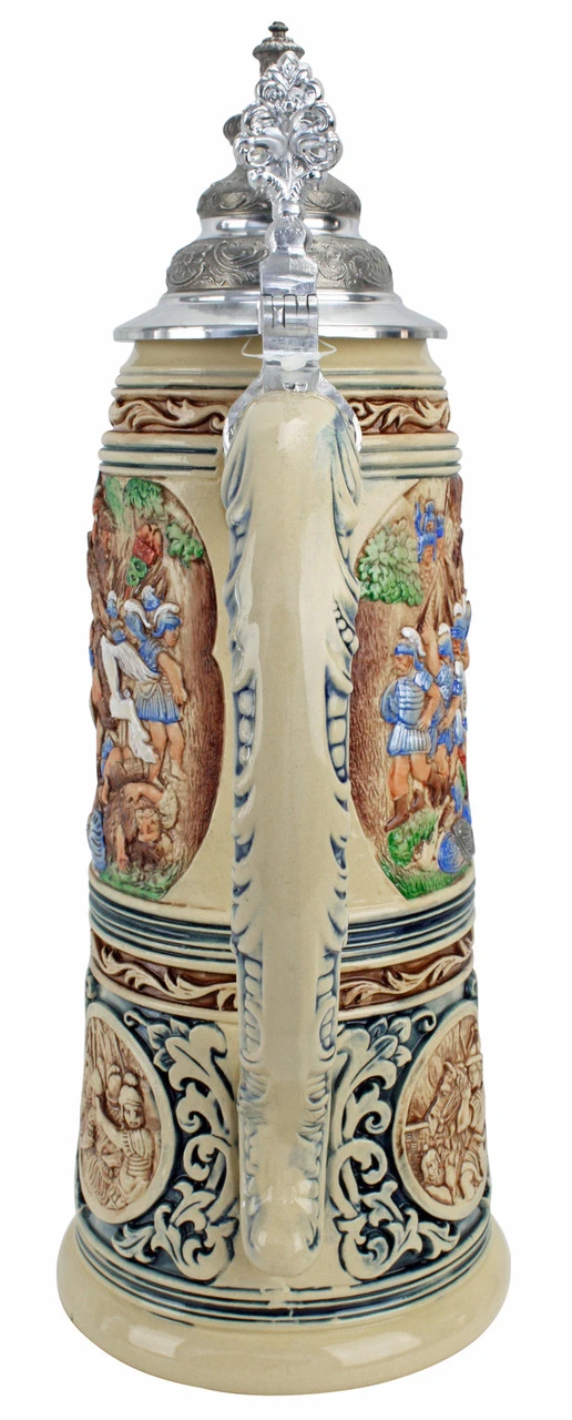 King Limitaet 2016 | Battle Of Teutoburg Forest Handpainted Beer Stein - Image 5