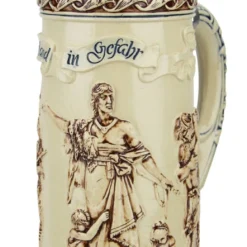 King Limitaet 2017 | Defending The Homeland Antique Style Beer Stein -Deals Steinking Store King Limitaet 2017 Defending the Homeland Antique Style Beer Stein K2047E RA SM 45970.1489794027