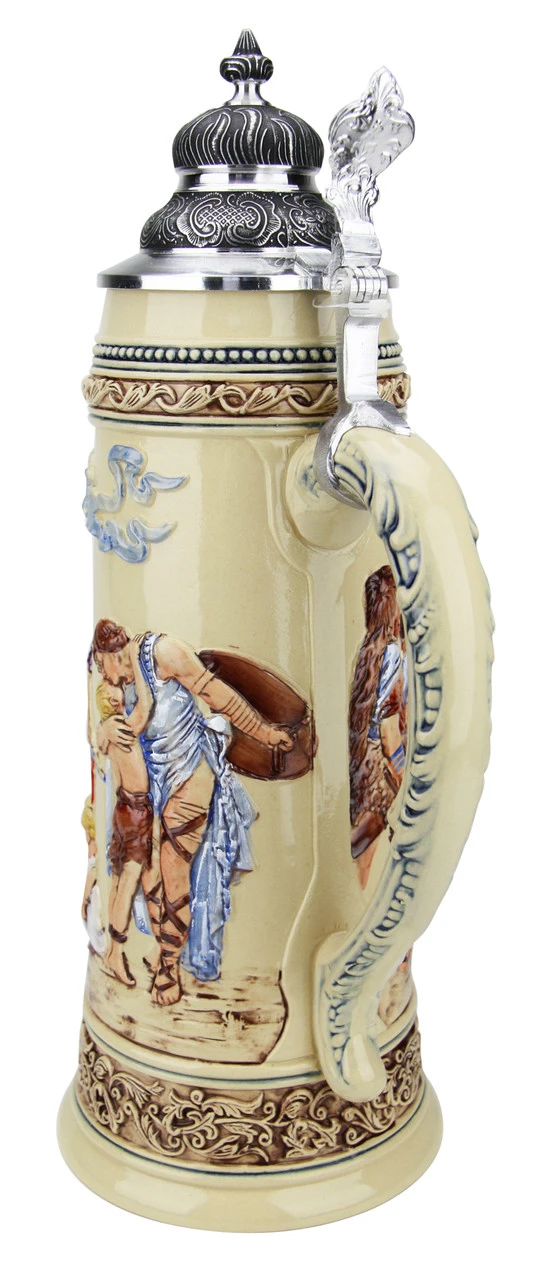 King Limitaet 2017 | Defending The Homeland Handpainted Beer Stein 7 King Limitaet 2017 | Defending The Homeland Handpainted Beer Stein - Image 5