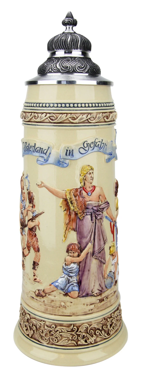 King Limitaet 2017 | Defending The Homeland Handpainted Beer Stein 4 King Limitaet 2017 | Defending The Homeland Handpainted Beer Stein - Image 2