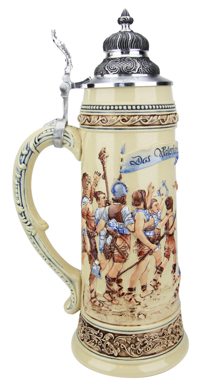 King Limitaet 2017 | Defending The Homeland Handpainted Beer Stein 10 King Limitaet 2017 | Defending The Homeland Handpainted Beer Stein - Image 8