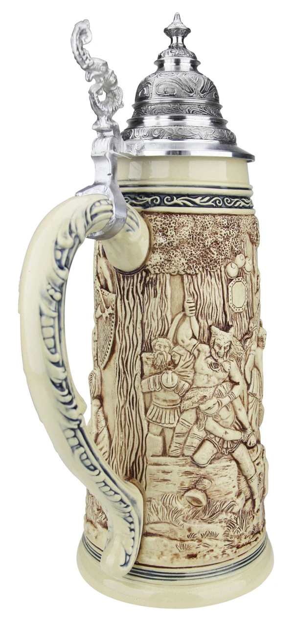 King Limitaet 2018 | Old German Victory Feast Antique Style Beer Stein - Image 4