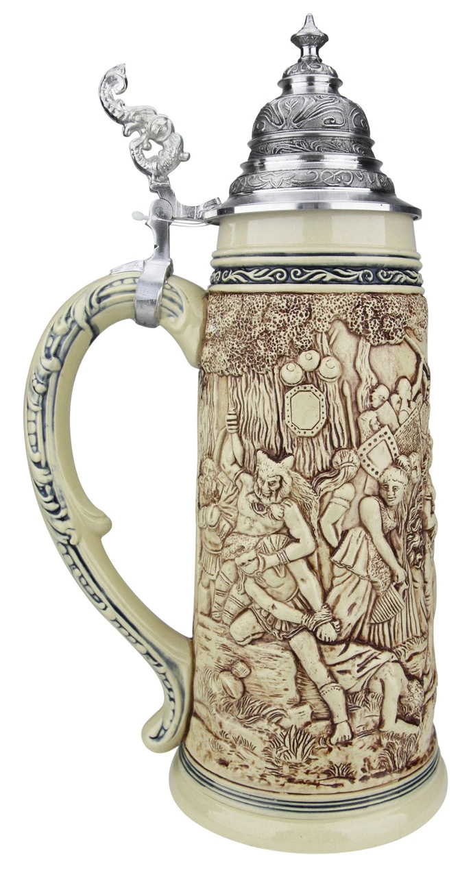 King Limitaet 2018 | Old German Victory Feast Antique Style Beer Stein - Image 5