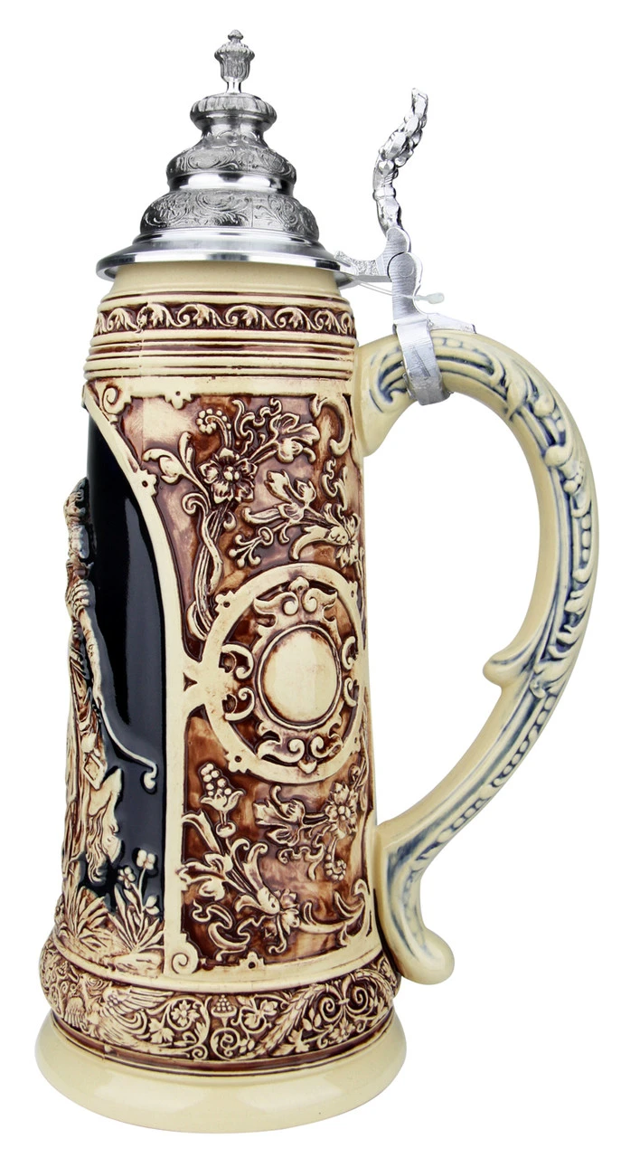 King Limitaet 2019 | Falcon Hunt Antique Style Beer Stein - Image 5