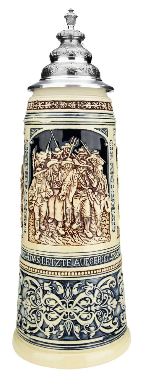 King Limitaet 2020 | Tyrolean Rebellion Antique Style Beer Stein 3 King Limitaet 2020 | Tyrolean Rebellion Antique Style Beer Stein