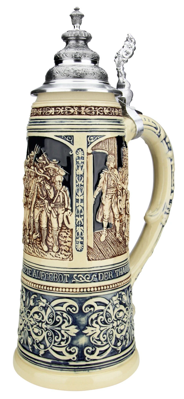 King Limitaet 2020 | Tyrolean Rebellion Antique Style Beer Stein 4 King Limitaet 2020 | Tyrolean Rebellion Antique Style Beer Stein - Image 2