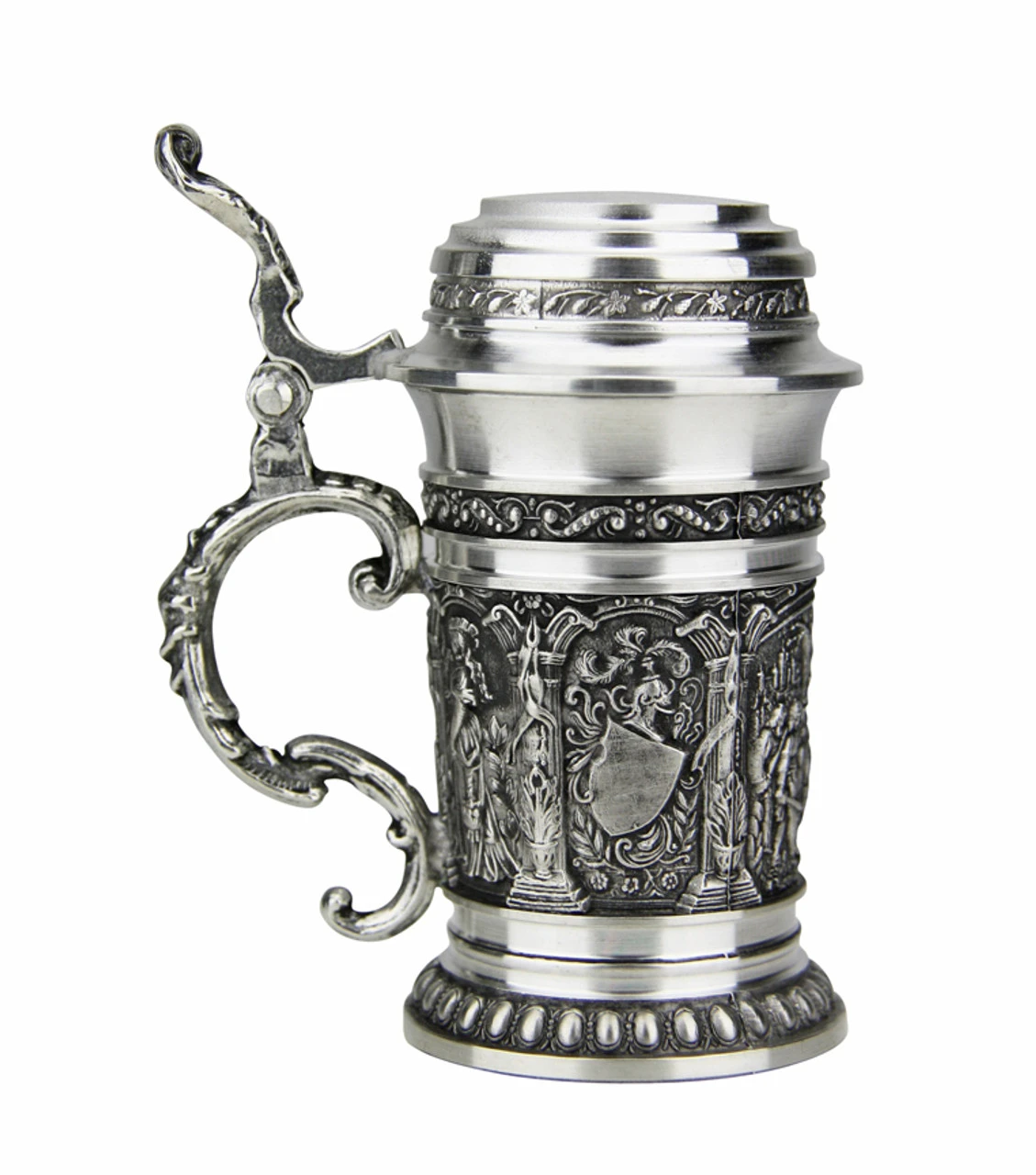 Knights Schnapps Pewter Mini Stein | 1.5oz 6 Knights Schnapps Pewter Mini Stein | 1.5oz - Image 4