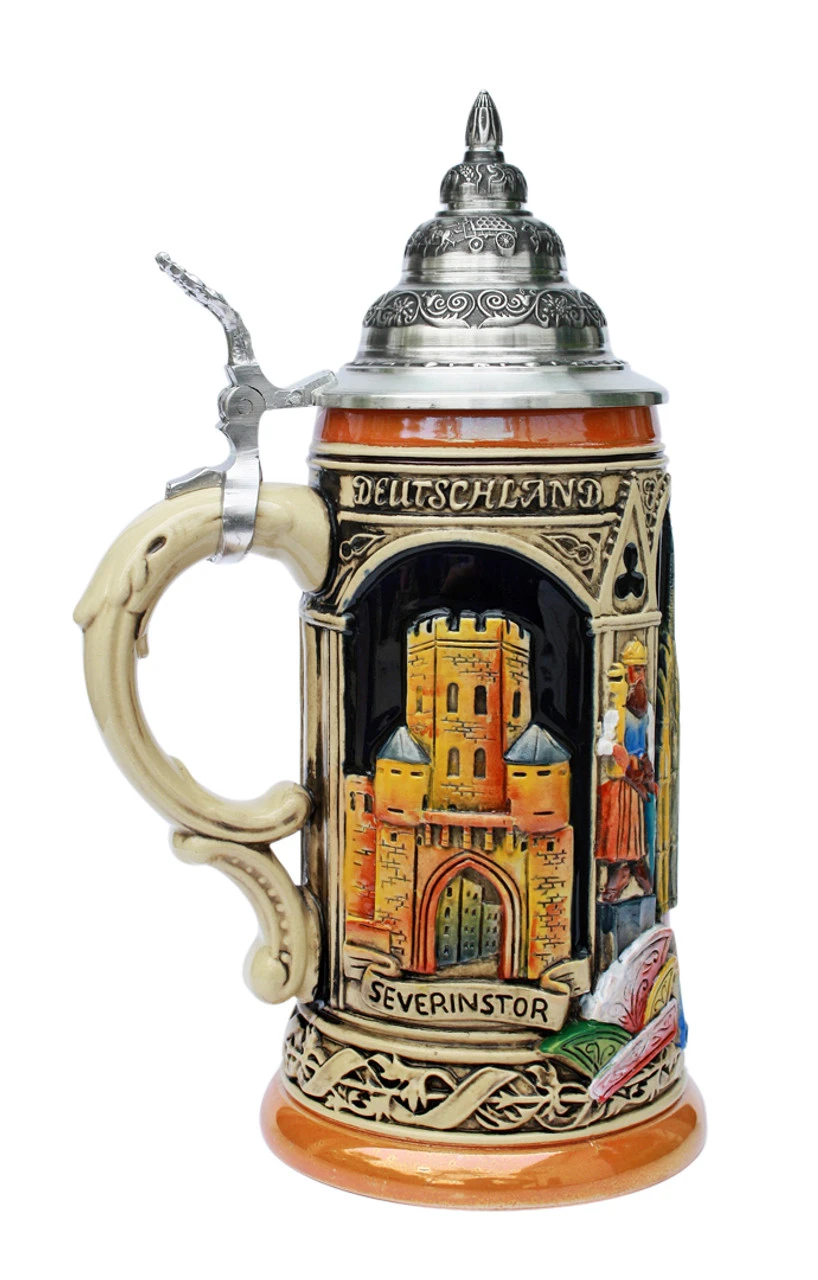 Cologne Koln Cathedral Beer Stein 4 Cologne Koln Cathedral Beer Stein - Image 2