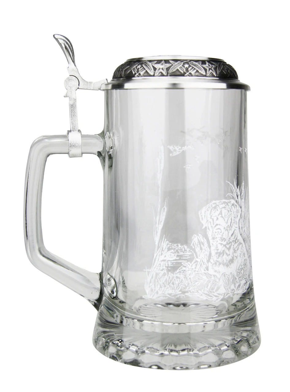Labrador Glass Beer Stein 6 Labrador Glass Beer Stein - Image 4