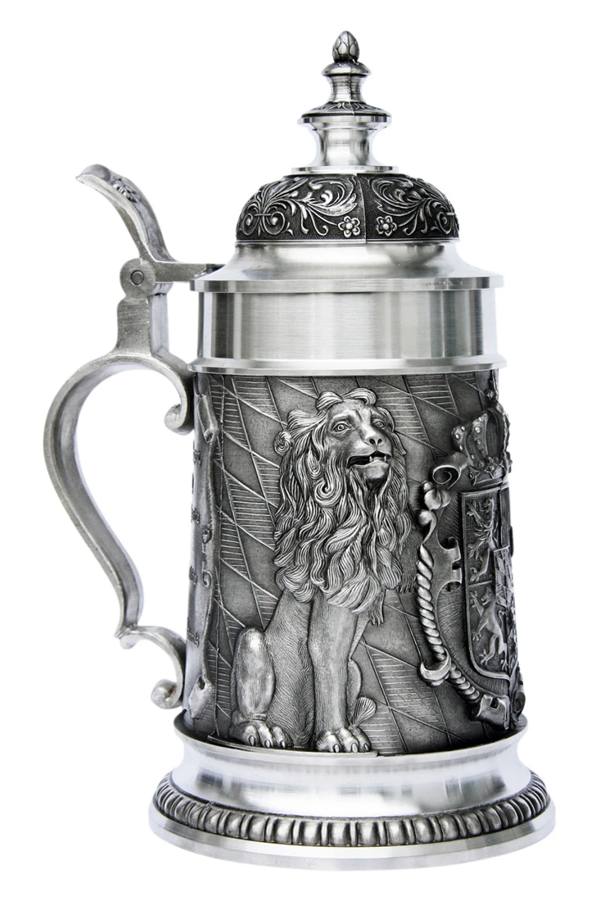 Land Of Bavaria Pewter Beer Stein 7 Land Of Bavaria Pewter Beer Stein - Image 5