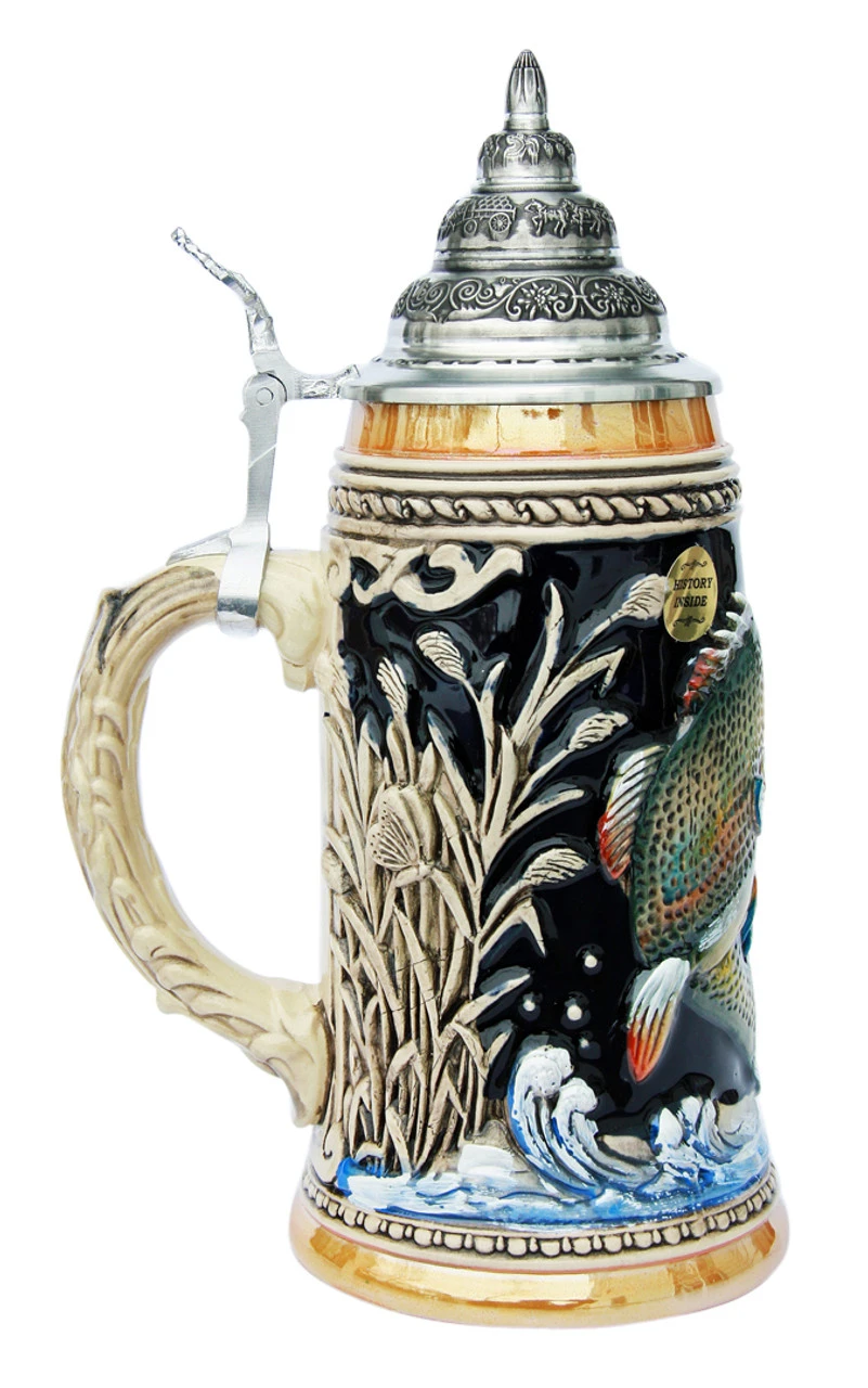 Large Mouth Bass Beer Stein 4 Large Mouth Bass Beer Stein - Image 2