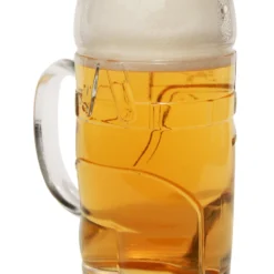 Lederhosen Glass Beer Mug 0.5 Liter -Deals Steinking Store Lederhosen Glass Beer Mug 0.5 Liter GS200005 AwBeer SM 05923.1433352903