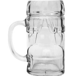 Lederhosen Glass Beer Mug 0.5 Liter -Deals Steinking Store Lederhosen Glass Beer Mug 0.5 Liter GS200005 Back SM 63233.1433346949