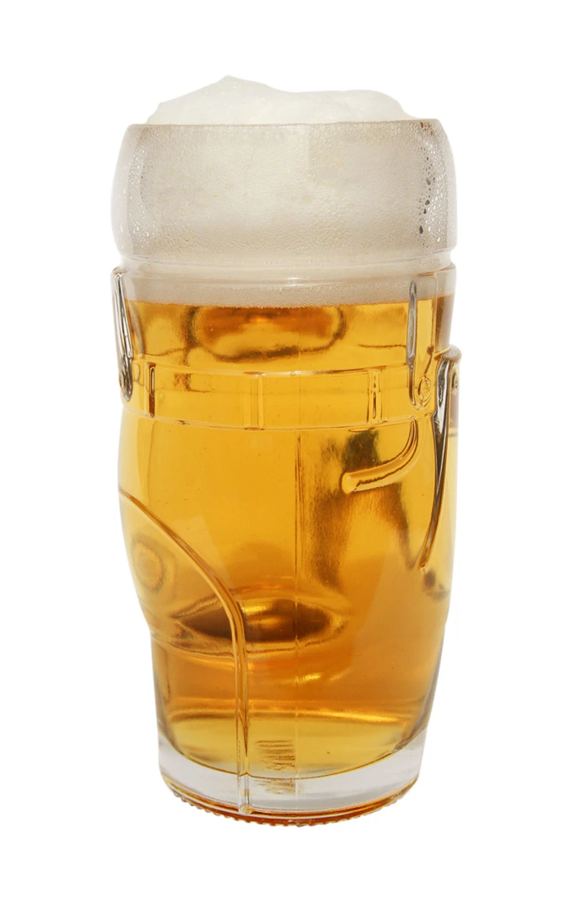 Lederhosen Glass Beer Mug 0.5 Liter - Image 6