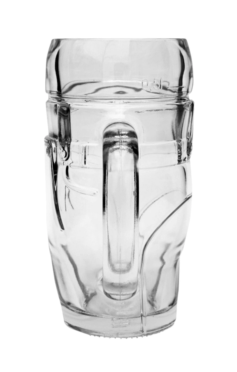 Lederhosen Glass Beer Mug 0.5 Liter - Image 10