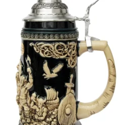 Leif Erikssen Viking Beer Stein Cobalt -Deals Steinking Store Leif Erikssen Viking Beer Stein Cobalt K1011BLE RS SM 58710.1417531238