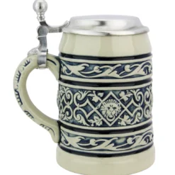 Lion Head Traditional Cobalt Stone Gray Finish Beer Stein -Deals Steinking Store Lion Head Traditional Cobalt Stone Gray Finish Beer Stein K6201SG LS SM 04311.1605400726