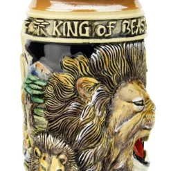 Lion King Of Beasts Beer Stein -Deals Steinking Store Lion King of Beasts Beer Stein K959 LA SM 01222.1586812542