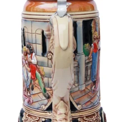 King Limitaet 2001 | Lohengrin Handpainted Beer Stein 9 King Limitaet 2001 | Lohengrin Handpainted Beer Stein -Deals Steinking Store Lohengrin Limitat 2001 Beer Stein K2031B Back SM 53423.1395936540