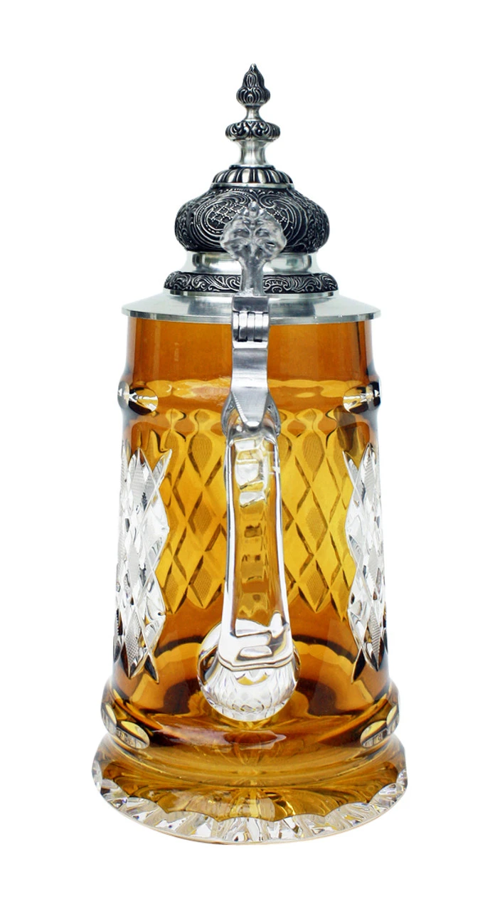 Lord Of Crystal Beer Stein Amber - Image 4
