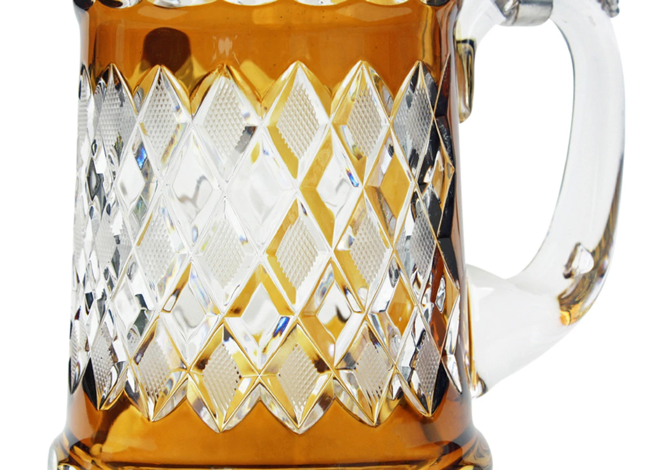 Lord Of Crystal Beer Stein Amber - Image 7