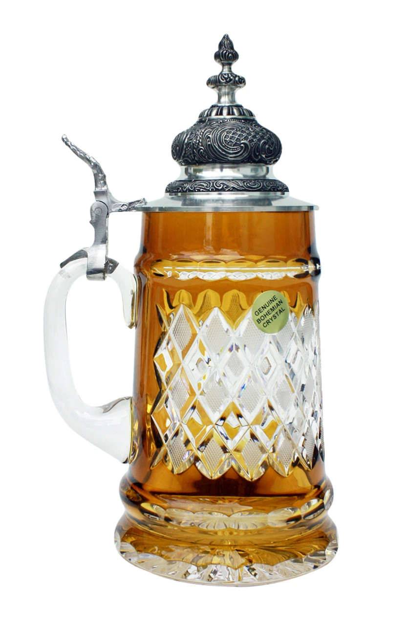 Lord Of Crystal Beer Stein Amber - Image 2