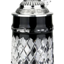 Lord Of Crystal Black German Beer Stein | 3D Stag Lid -Deals Steinking Store Lord of Crystal Black German Beer Stein 3D Stag Lid K6001SH FNT 2 SM 76025.1558549737