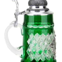 Lord Of Crystal Deutschland Beer Stein Green 12 Lord Of Crystal Deutschland Beer Stein Green -Deals Steinking Store Lord of Crystal Deutschland Beer Stein Green K6002G LS SM 47027.1490046606