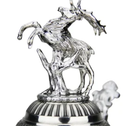 Lord Of Crystal Red German Beer Stein | 3D Stag Lid 12 Lord Of Crystal Red German Beer Stein | 3D Stag Lid -Deals Steinking Store Lord of Crystal German Beer Stein 3D Stag Lid K6001 Lid Detail SM 29398.1558550880
