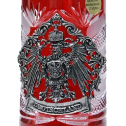Lord Of Crystal German Eagle Beer Stein Red -Deals Steinking Store Lord of Crystal German Eagle Beer Stein Red K6005RARET Detail SM 42538.1399045589