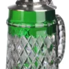 Lord Of Crystal Beer Stein Green