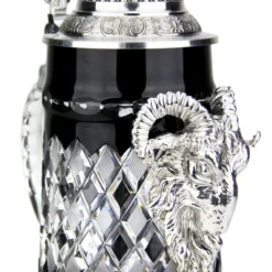 Lord Of Crystal Ram German Beer Stein Black | 3D Ram Lid 13 Lord Of Crystal Ram German Beer Stein Black | 3D Ram Lid -Deals Steinking Store Lord of Crystal Ram German Beer Stein Black 3D Ram Lid K6001SRR LA SM 73955.1558475402